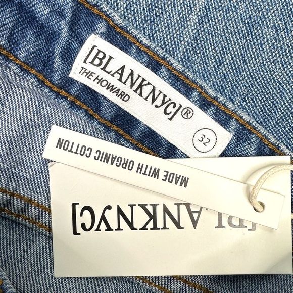 Blank NYC The Howard Mid-Rise Loose Fit Jeans 12YL2308 - Size 32 - Picture 9 of 10